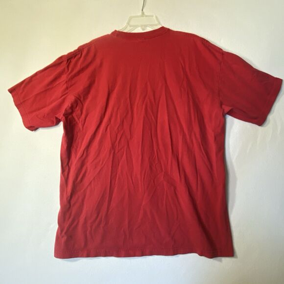 VTG Scarface Get Every Dollar Dream USA T Shirt 2XL Red Tony Montana Flawed - Picture 7 of 7